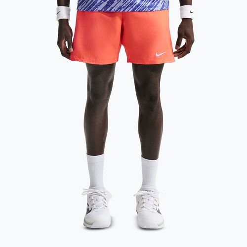Vyriški teniso šortai Nike Court Dri-Fit Victory 7" turf orange/white