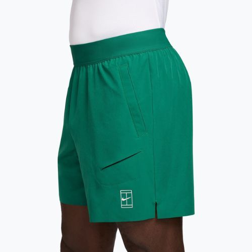Vyriški teniso šortai Nike Court Dri-Fit Advantage 6" malachite/white