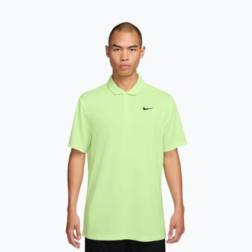 Vyriški teniso marškinėliai Nike Court Dri-Fit Polo Solid light liquid lime/black