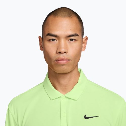 Vyriški teniso marškinėliai Nike Court Dri-Fit Polo Solid light liquid lime/black