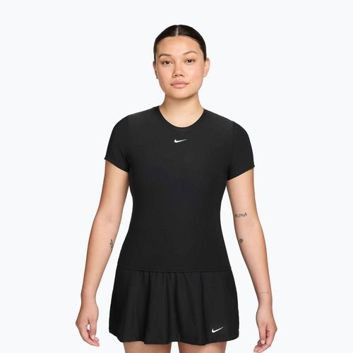 Moteriški teniso marškinėliai Nike Victory Dri-Fit black/white