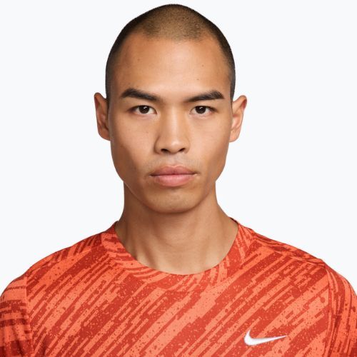 Vyriški teniso marškinėliai Nike Court Dri-Fit Victory Print turf orange/white