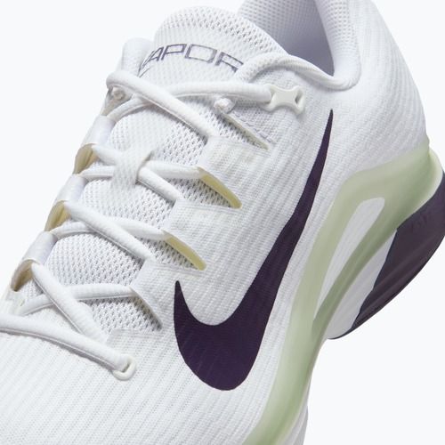 Vyriški teniso bateliai Nike Vapor 12 White/Volt Tint/Dark Raisin