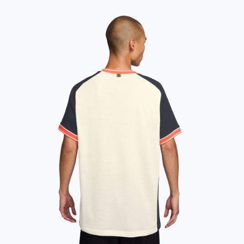 Vyriški teniso marškinėliai Nike Court Heritage sail/dark obsidian