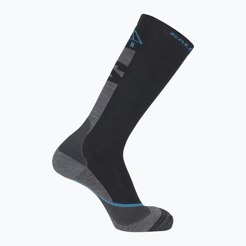 Slidinėjimo kojinės Salomon MTN black/blue danube