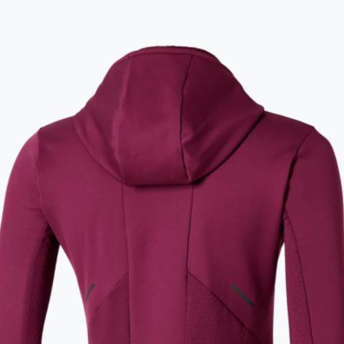 Moteriškas bėgimo džemperis Mizuno Active Warm Hooded dark purple