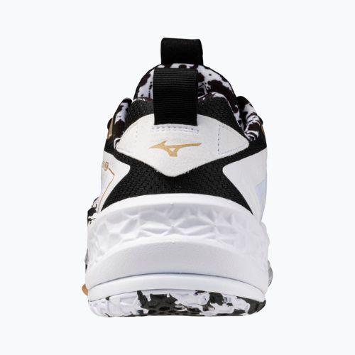 Rankinio bateliai Mizuno Wave Stealth Neo 2 white/black/gold