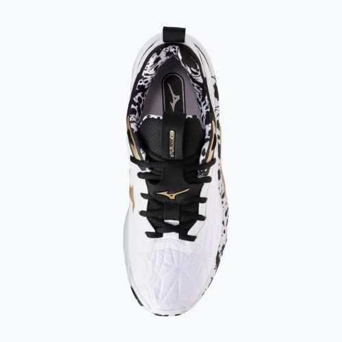 Rankinio bateliai Mizuno Wave Stealth Neo 2 white/black/gold