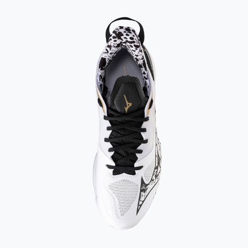 Rankinio bateliai Mizuno Wave Mirage 5 white/black/gold