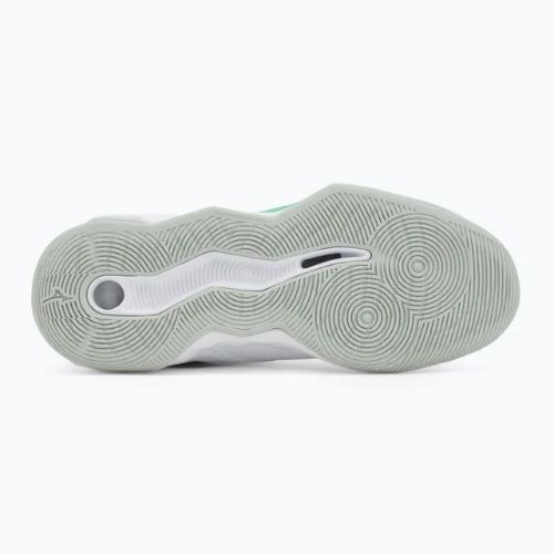 Tinklinio bateliai Mizuno Wave Momentum Pro Mid white/black/frozen emerald