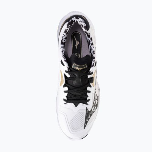 Tinklinio bateliai Mizuno Wave Lightning Z8 white/black/ge gold