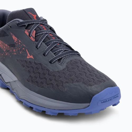 Moteriški bėgimo bateliai Mizuno Wave Ibuki 5 GTX Odyssey grey/calypso coral/iris bloom