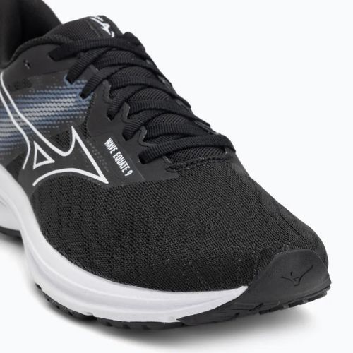 Vyriški bėgimo bateliai Mizuno Wave Equate 9 black/white/vintage indigo