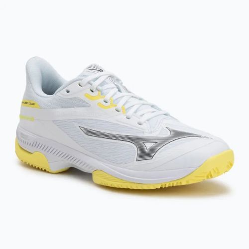 Moteriški padelio batai Mizuno Wave Exceed Court Padel W white/black sand/lemon tonic