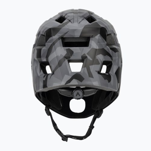 Vaikiškas dviračių šalmas ATTABO Predator full face gray