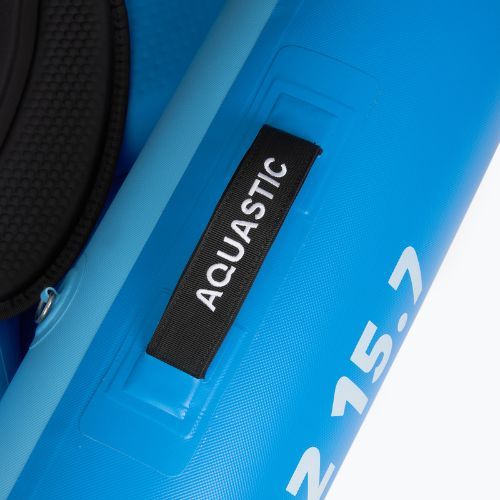 Pripučiama 3‑vietė baidarė AQUASTIC Cortez 15'7" hybrid blue