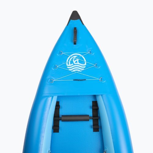 Pripučiamas kajakas 4-osobowy AQUASTIC Cortez 16'9" hybrid blue