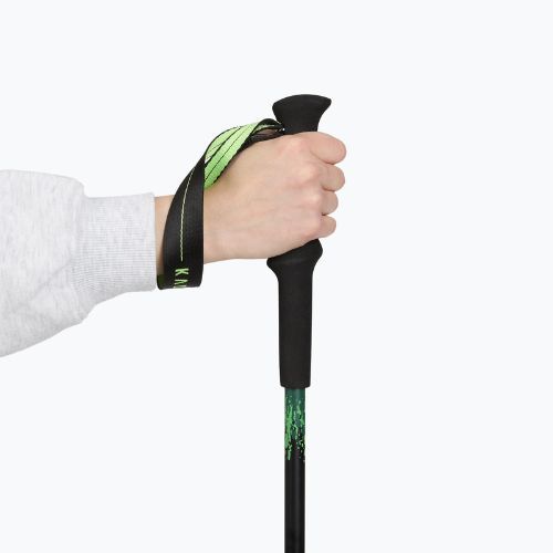 Žygio lazdos KADVA Torre adjustable carbon green