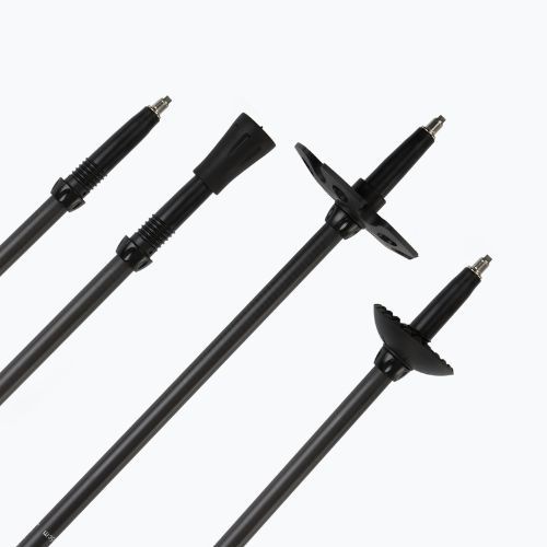Žygio lazdos KADVA Torre adjustable carbon green