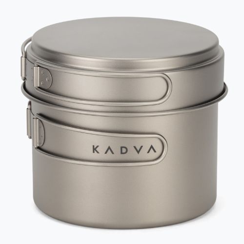 Valgomasis indas KADVA titanium ultralight gray