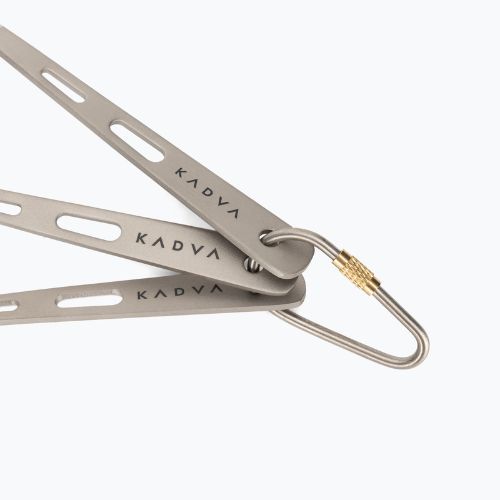 Kelioniniai stalo įrankiai KADVA titanium ultralight gray