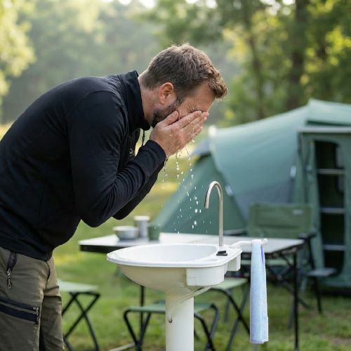 Turistinė praustuvė KADVA ViaAlta gray