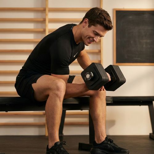Reguliuojamas hantelis XTREXO 23 kg black