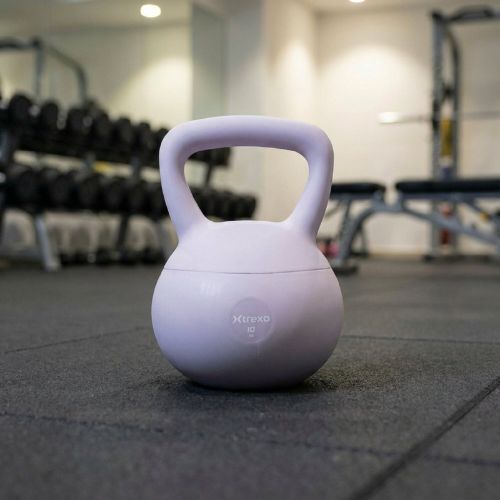 Kettlebell SOFT XTREXO 10 kg violetinė