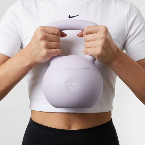 Kettlebell SOFT XTREXO 6 kg violetinė