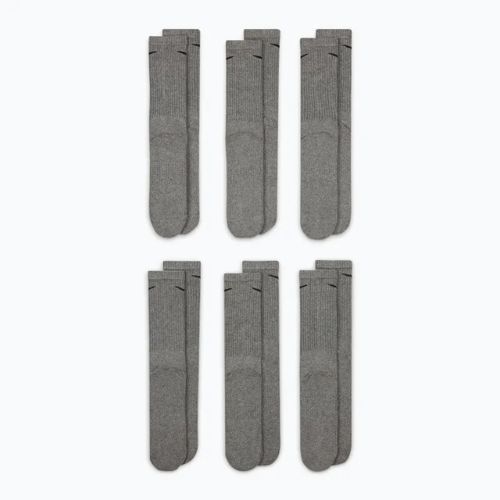 Krepšys Nike Everyday Cushioned 6 poros carbon heather/black