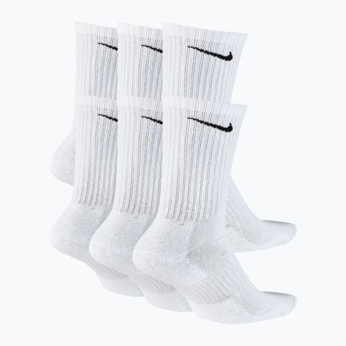 Kojinės Nike Everyday Cushioned 6 poros white/black