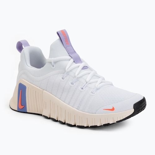 Moteriški treniruočių batai Nike Free Metcon 6 white/violet mist/chalk/hot lava