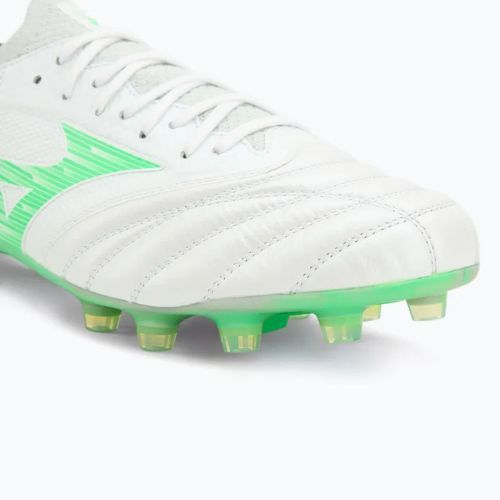 Vyriški futbolo bateliai Mizuno Morelia Neo IV Β Elite MD white/neon green/cool gray 3c