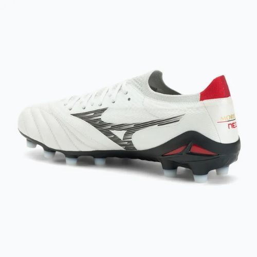Vyriški futbolo bateliai Mizuno Morelia Neo IV Β Elite MD White/Black/Chinese Red