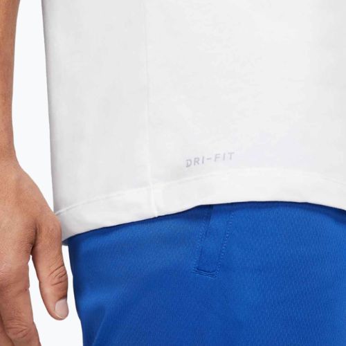 Vyriški marškinėliai Nike Dri-Fit smokey white/black