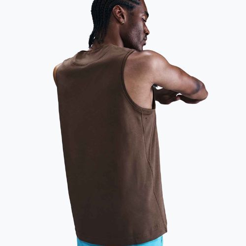 Vyriški marškinėliai Nike Primary Dri-Fit Versatile baroque brown/baroque brown