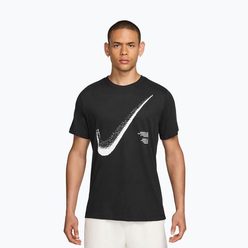 Vyriški sportiniai marškinėliai Nike HBR Dri-FIT black/white