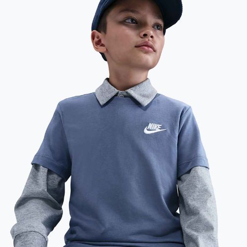 Vaikiški marškinėliai Nike Sportswear world indigo