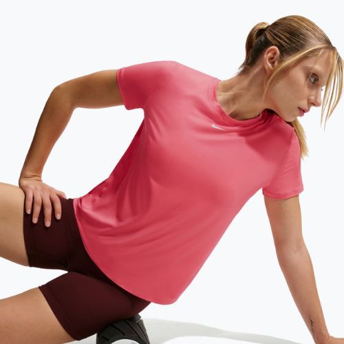 Moteriški marškinėliai Nike One Classic Dri-Fit sea coral/white