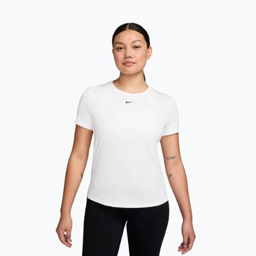 Moteriški marškinėliai Nike One Classic Dri-Fit white/black