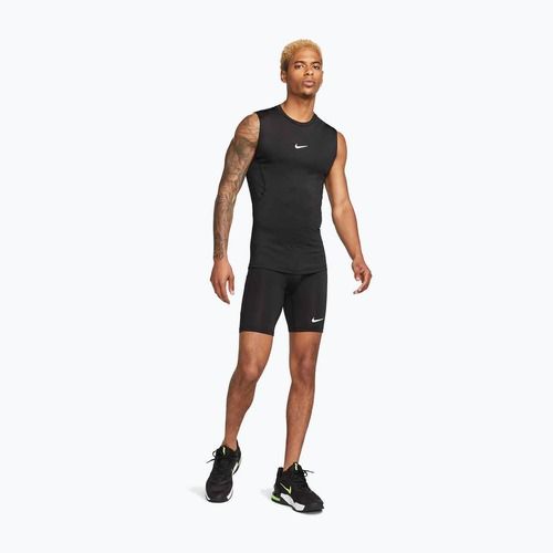 Vyriški marškinėliai Nike Pro Dri-Fit Tight Sleeveless Fitness black/white