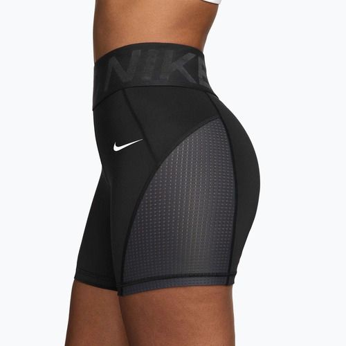 Moteriški šortai Nike Pro Sculpt High Waisted 5" Biker black/anthracite/white