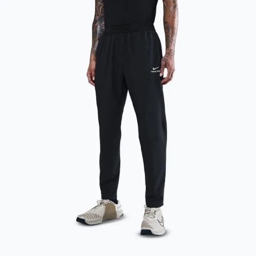 Vyriškos kelnės Nike Pro Training Dri-Fit juoda/balta