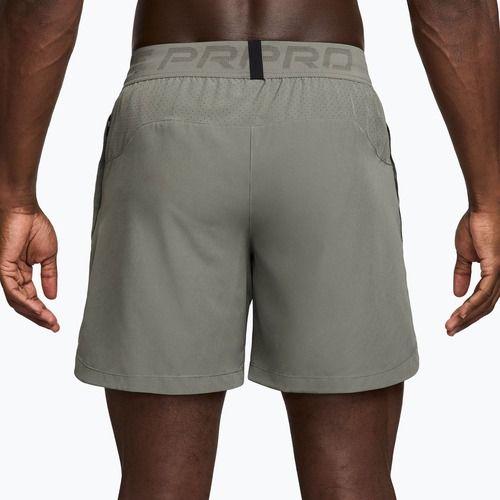 Vyriški šortai Nike Pro Training Dri-Fit 6" light army/light liquid lime