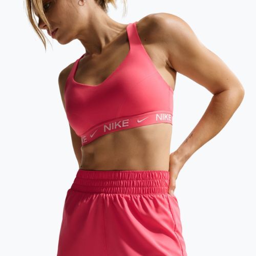 Moteriški šortai Nike One Dri-Fit High-Waisted 3" 2In1 sea coral/white