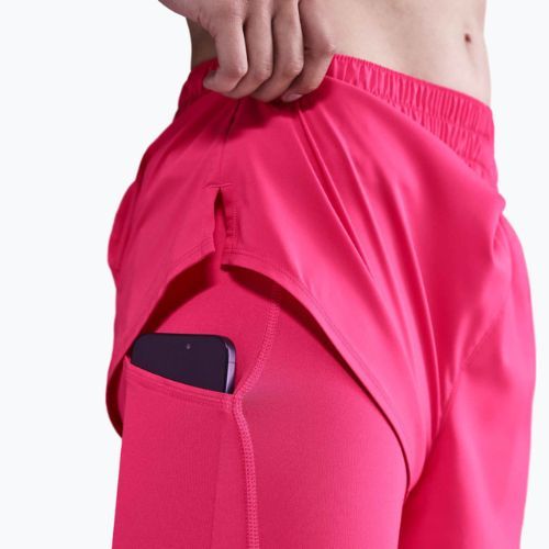 Moteriški šortai Nike One Dri-Fit High-Waisted 3" 2In1 rush pink
