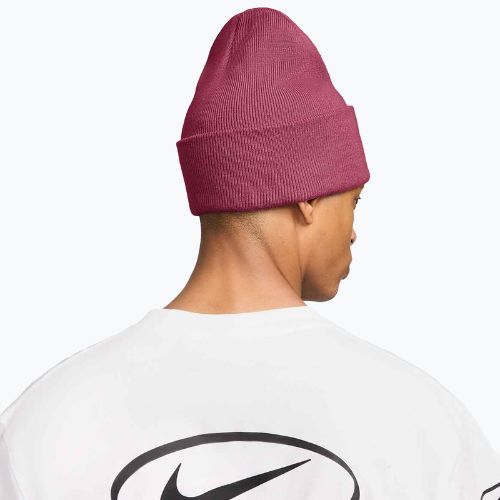 Žieminė kepurė Nike Peak Futura Beanie sweet beet/white