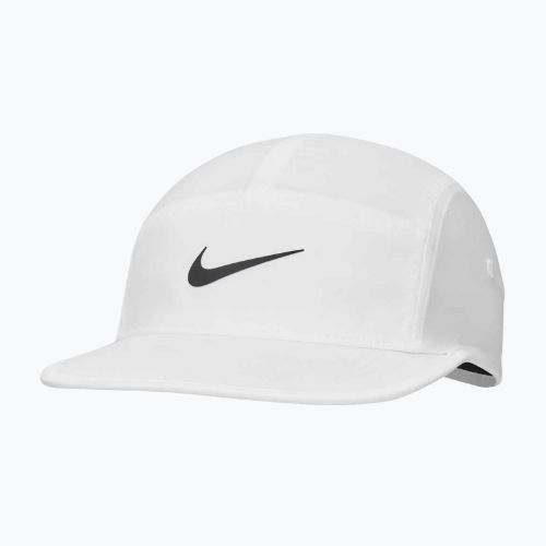 Kepurė su snapeliu Nike Dri-Fit Fly white/anthracite/black