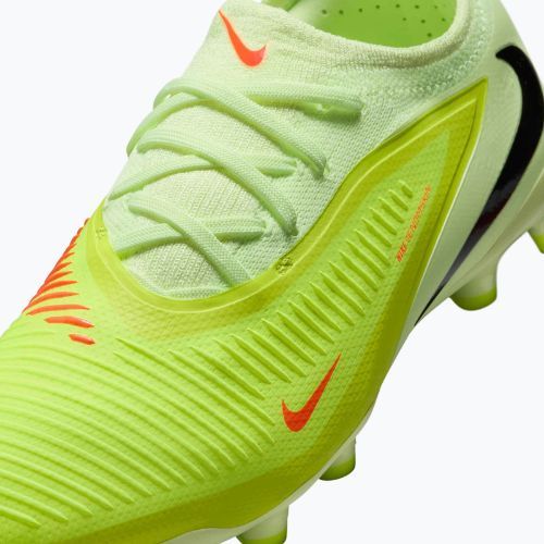 Vaikiški futbolo bateliai Nike Phantom 6 Low Pro FG/MG hyper crimson/limelight/black