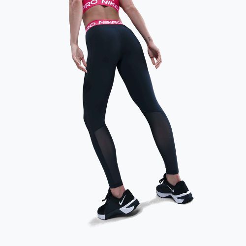 Moteriškos tamprės Nike Pro 365 Tight black/rush pink/white